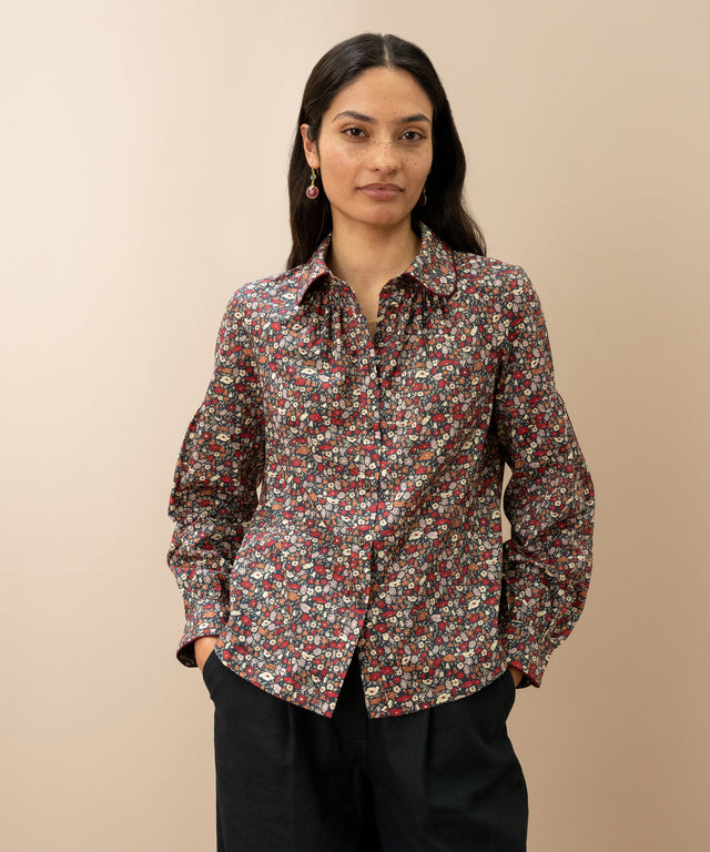 Liberty Print Organic Cotton Blouse