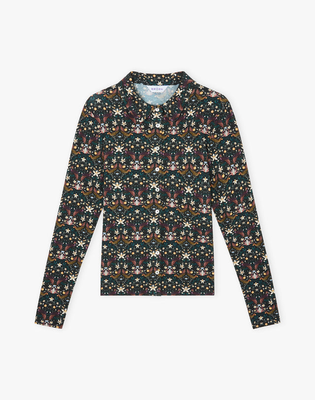 Liberty Print Jersey Shirt
