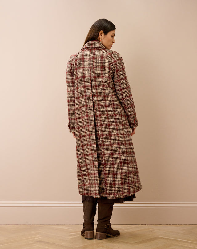 Harris Tweed Swing Coat
