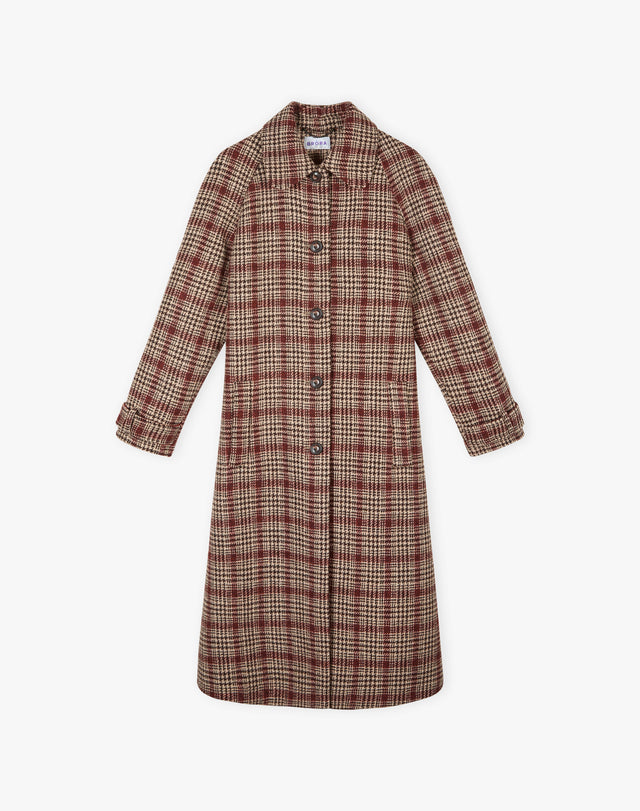 Harris Tweed Swing Coat