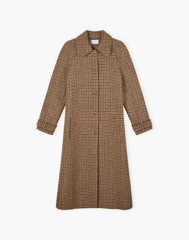 Harris Tweed Swing Coat