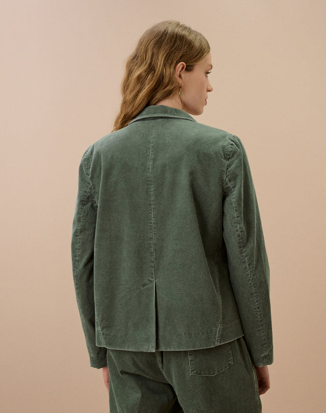 Laundered Organic Cord Utility Jacket