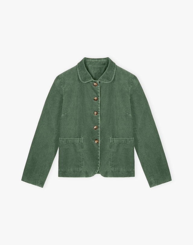 Laundered Organic Cord Utility Jacket