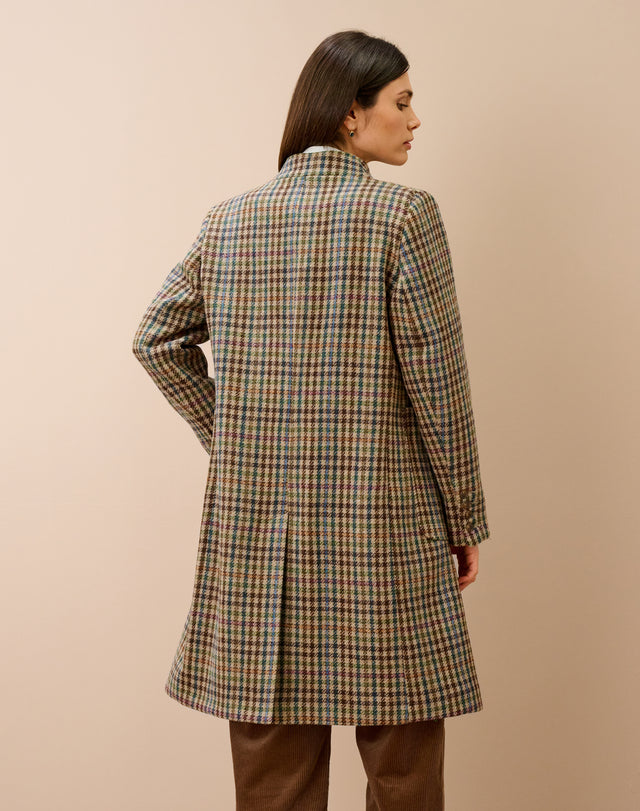 Harris Tweed Tailored Coat