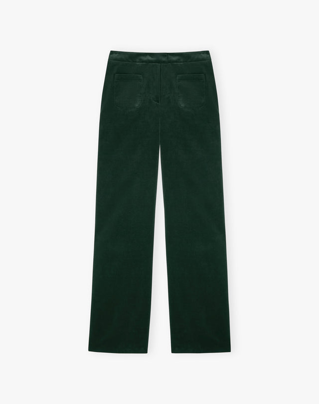 Cotton Velvet Trousers