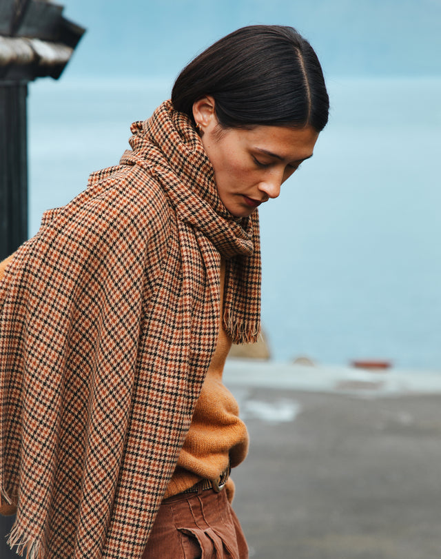 Cashmere Checked Chartouche