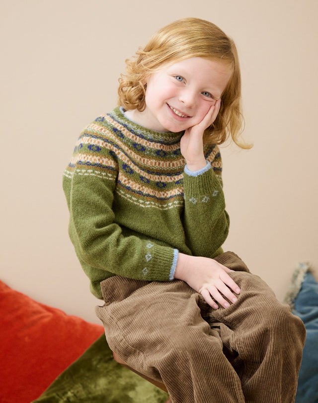 Merino Lambswool Folk Jumper