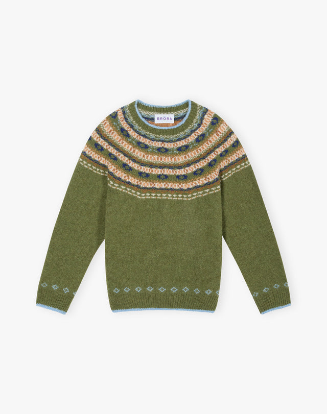 Merino Lambswool Folk Jumper
