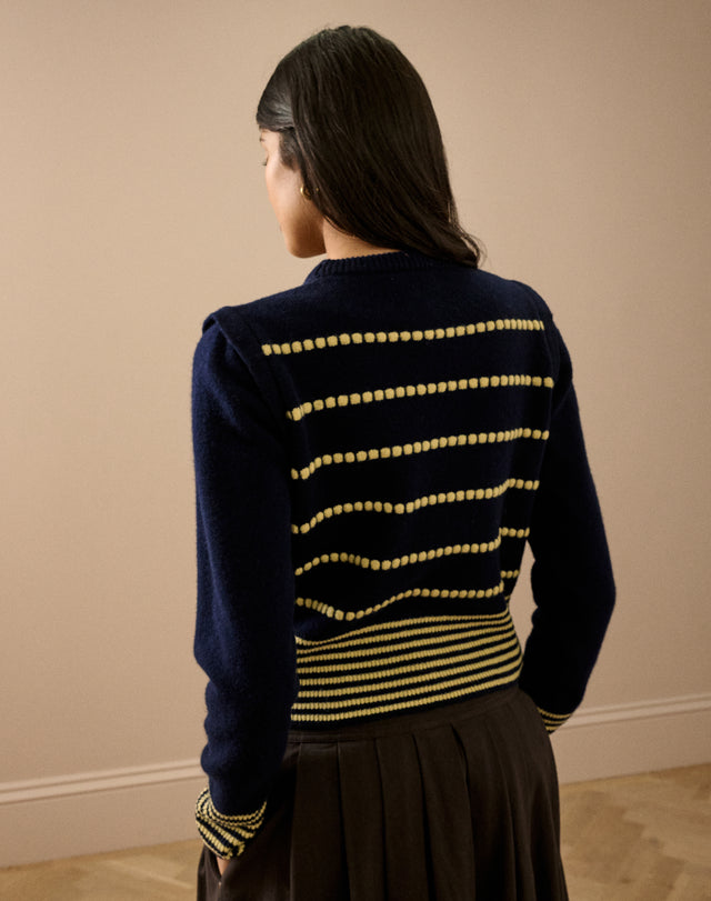 The Broken Stripe Jumper