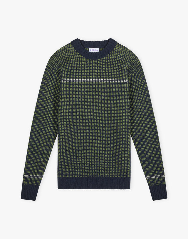 Wool Textured Knit Jumper