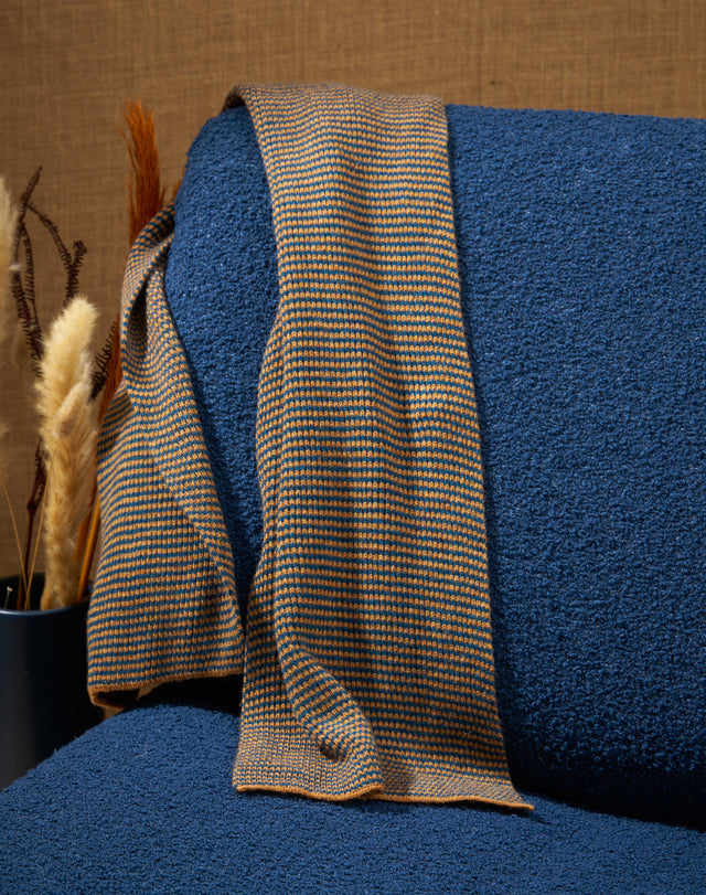 Cashmere Fine Stripe Scarf