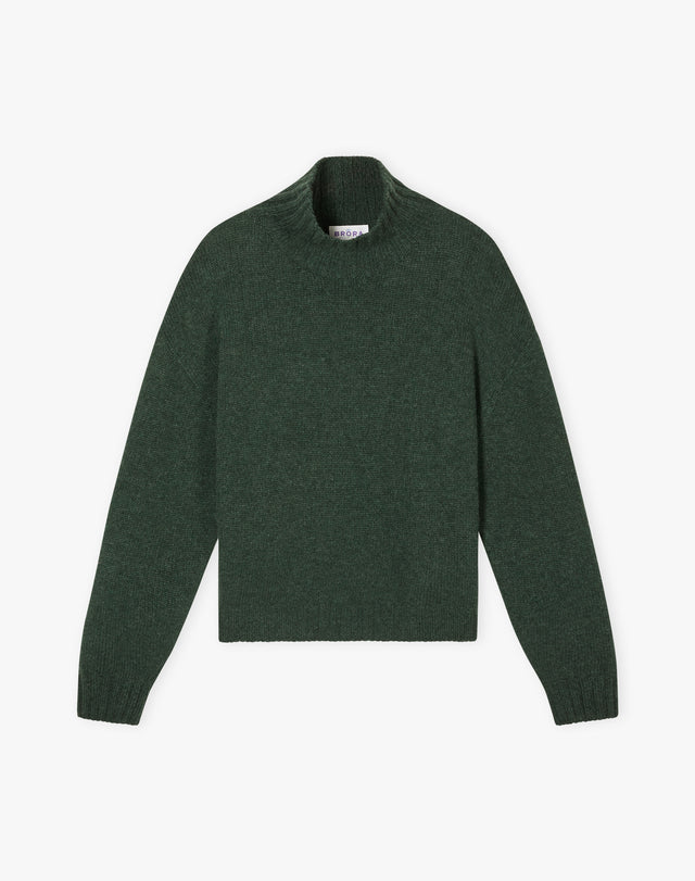 Cashmere Luxe Knit Polo Neck