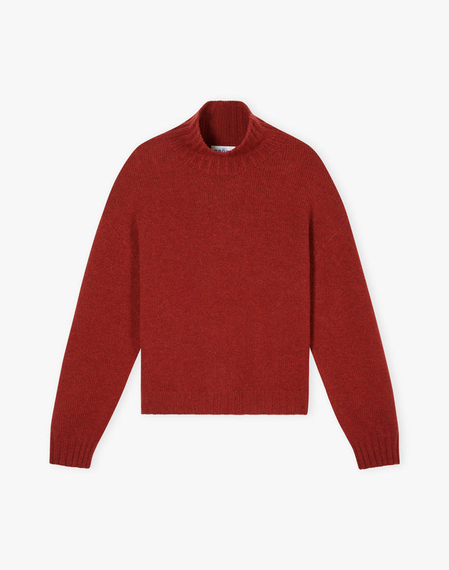Cashmere Luxe Knit Polo Neck