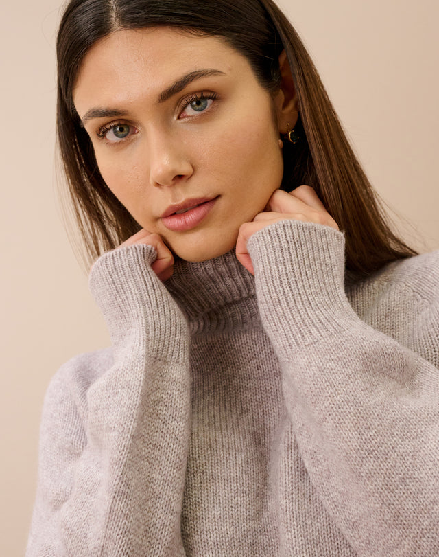 Cashmere Polo Neck