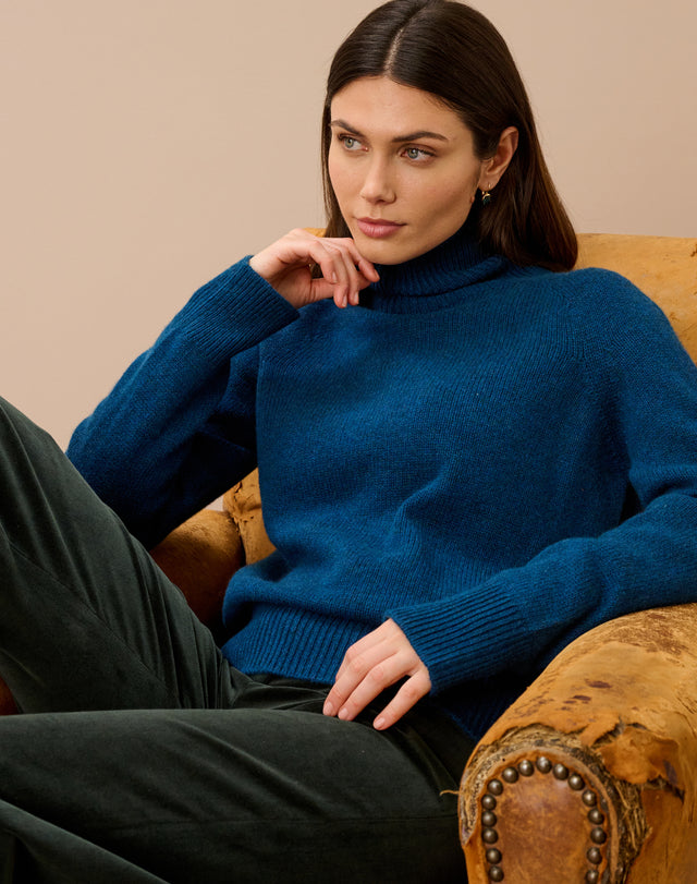 Cashmere Polo Neck