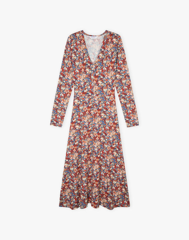 Liberty Print Jersey Dress