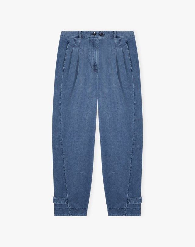 Laundered Organic Cord Cargo Trousers