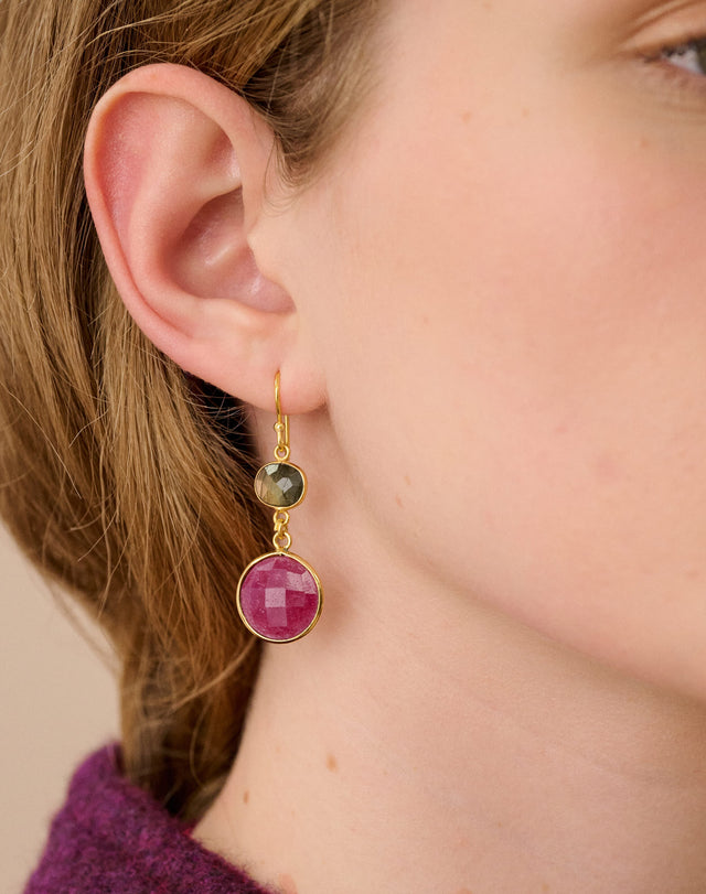Pendant Drop Earrings