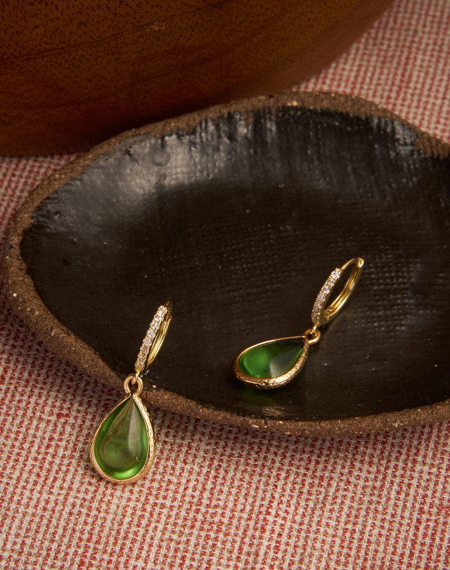 Hoop & Teardrop Earrings