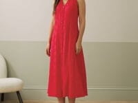 Cotton Broderie Anglaise Pinafore