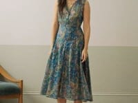 Liberty Print Cotton Chiffon Dress