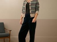 Merino Lambswool Fair Isle Cardigan