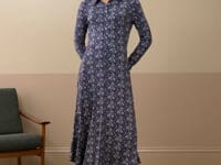 Liberty Print Jersey Shirt Dress