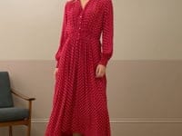 Polka Dot Shirt Dress