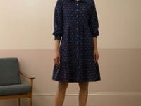 Organic Needlecord Shirt Dress