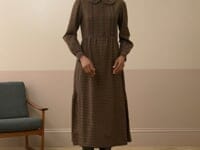 Brushed Cotton Gingham Dress