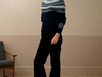 Supersoft Lambswool Fair Isle Yoke Jumper