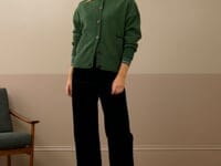Organic Corduroy Wide Leg Trousers