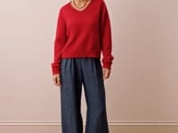Alpaca V Neck Jumper