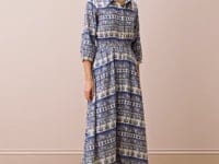 Organic Cotton Folk Stripe Shirt Dress