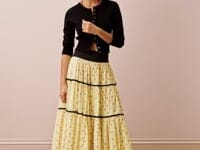Organic Cotton Tiered Skirt