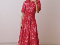 Organic Cotton Pintuck Shirt Dress