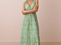 Organic Cotton Block Print Sundress