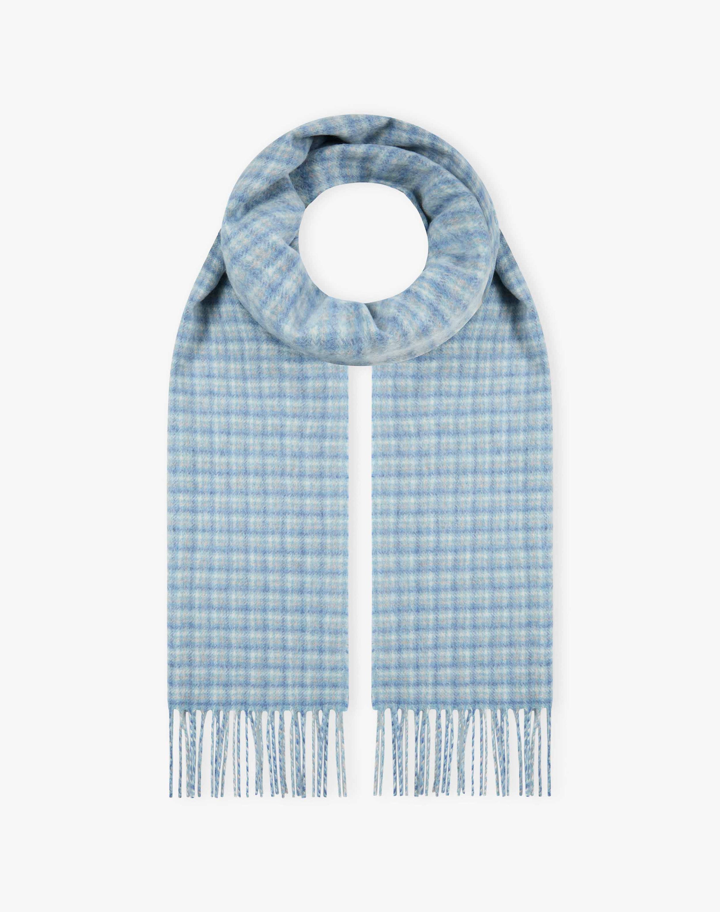 Cashmere Plaid Scarf