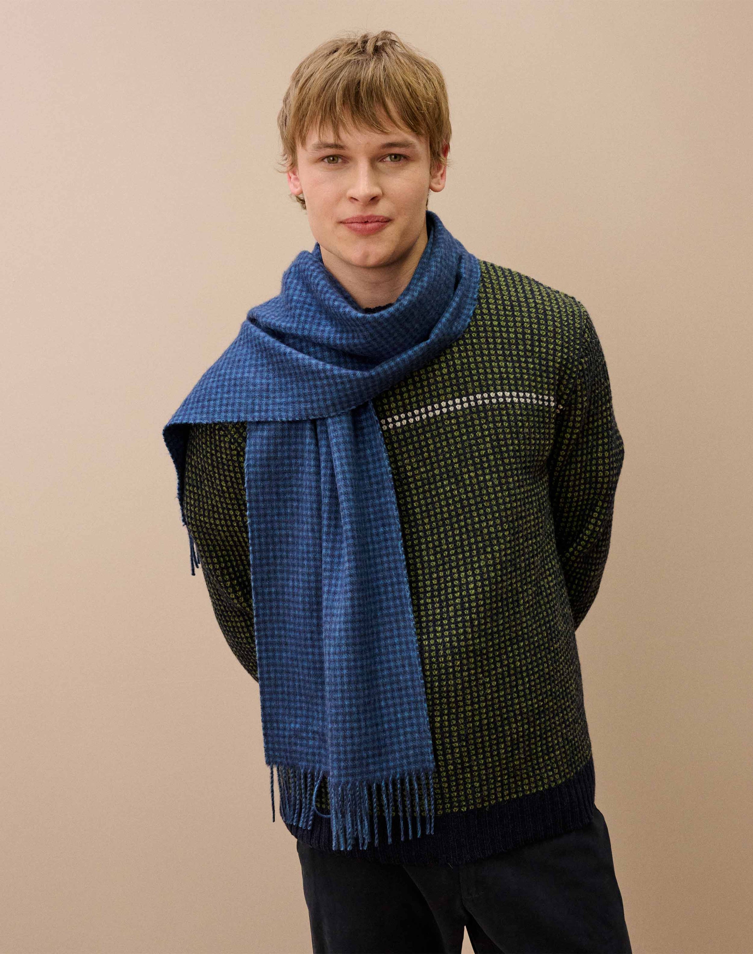 Cashmere Plaid Scarf