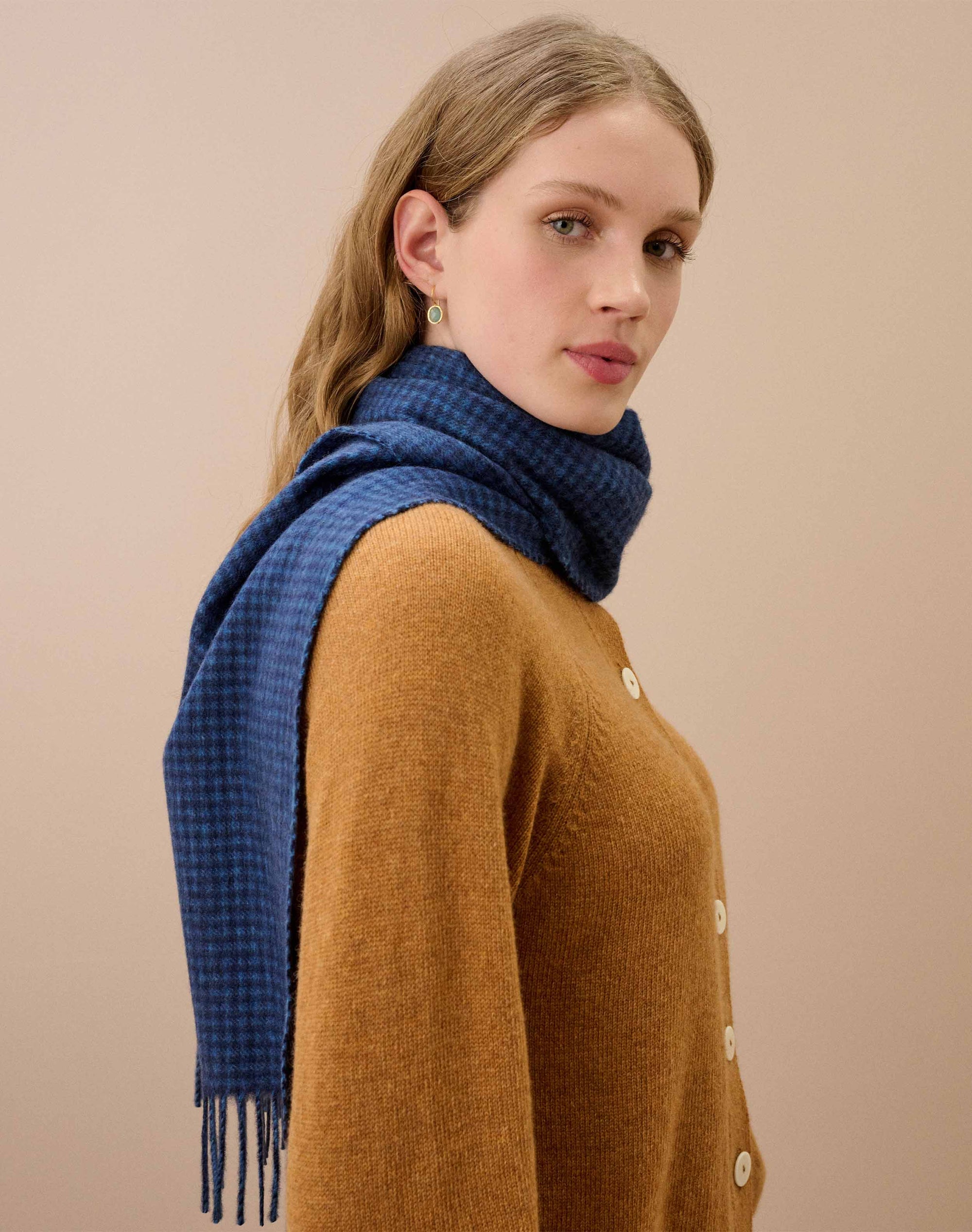 Cashmere Plaid Scarf