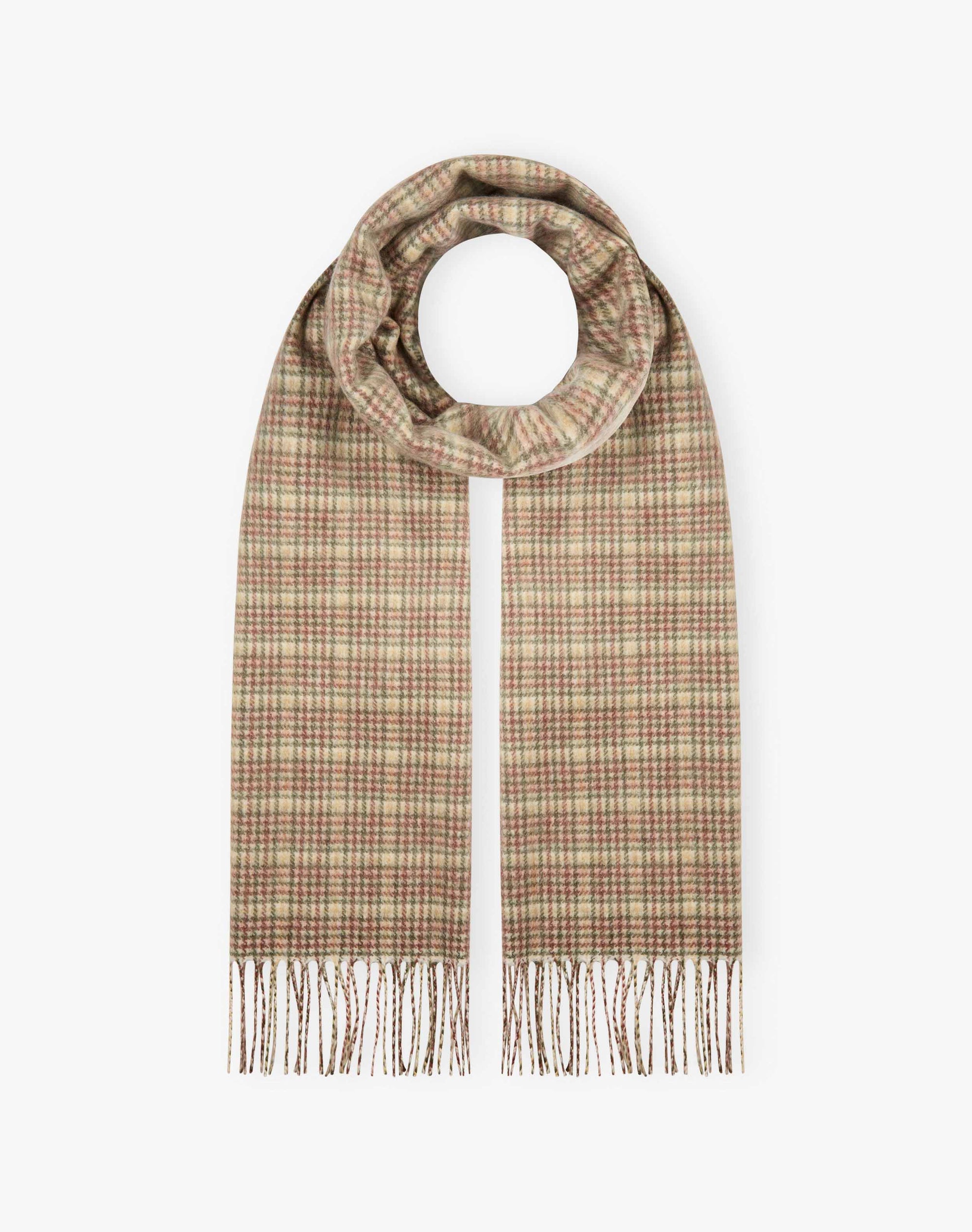 Cashmere Plaid Scarf