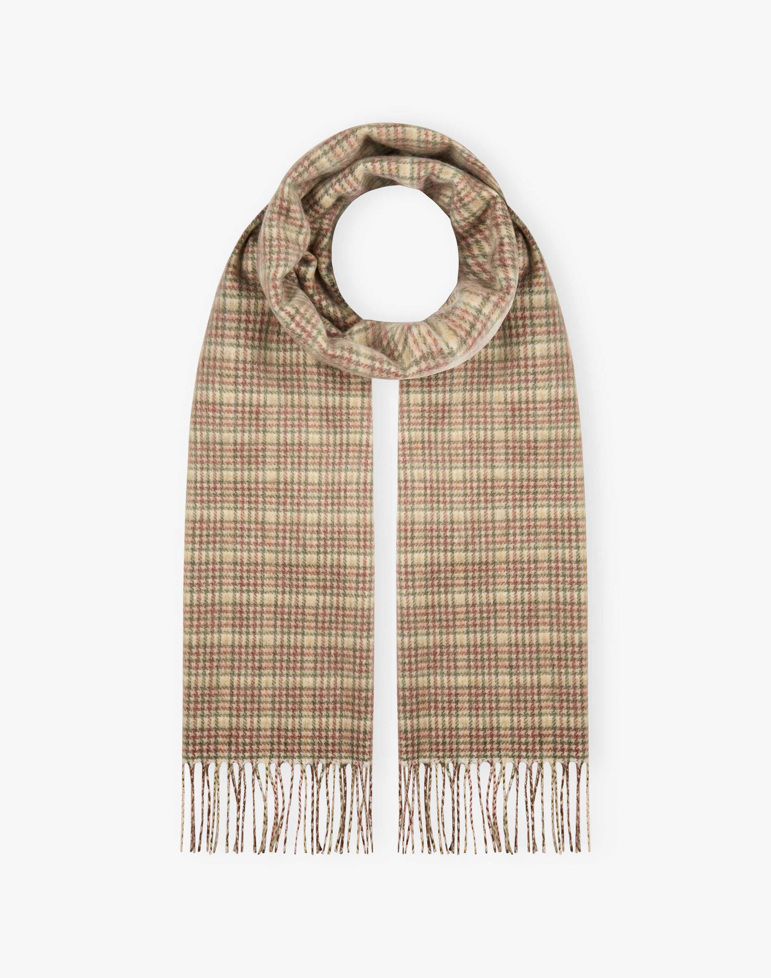 Cashmere Plaid Scarf