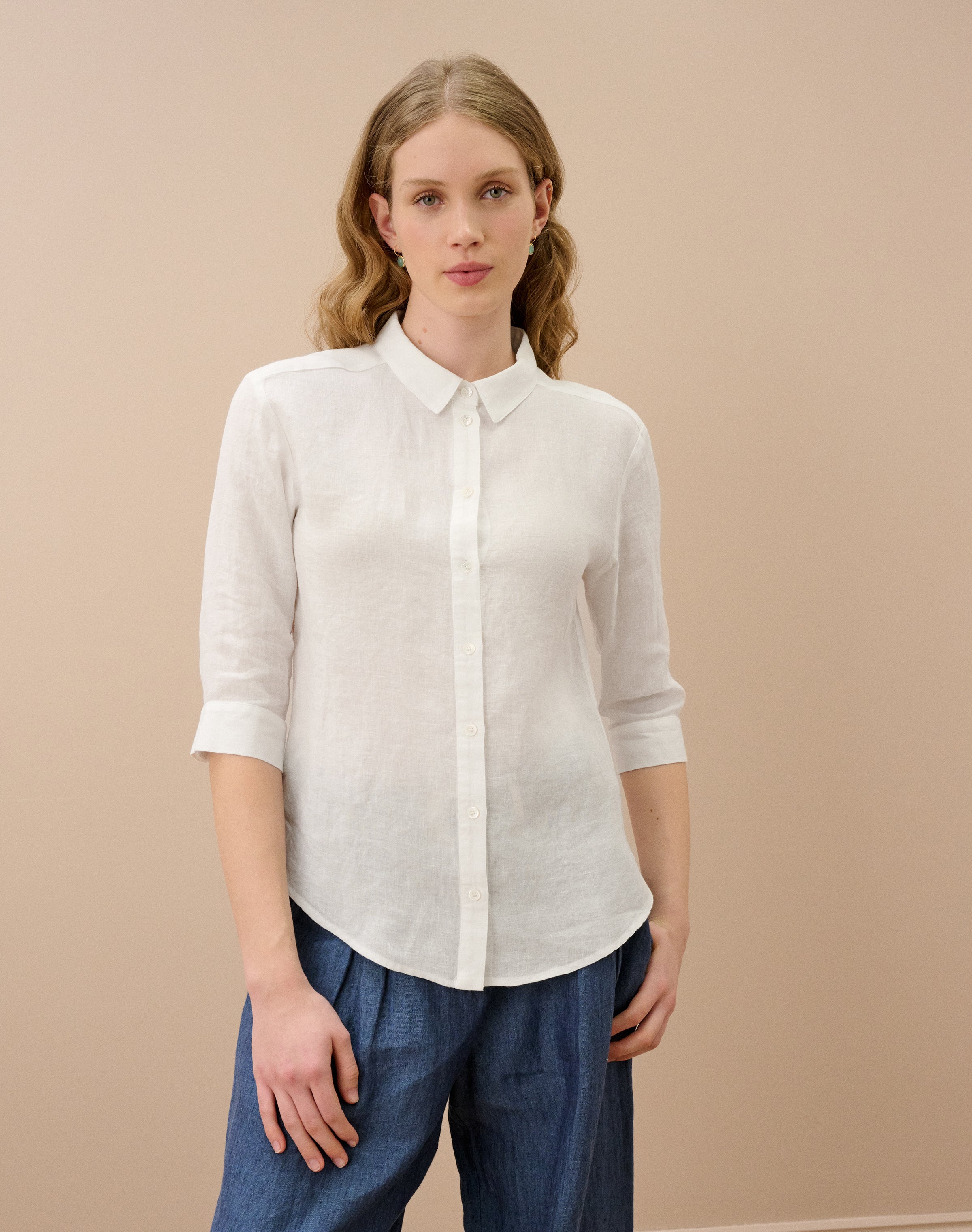 Washed Linen Shirt