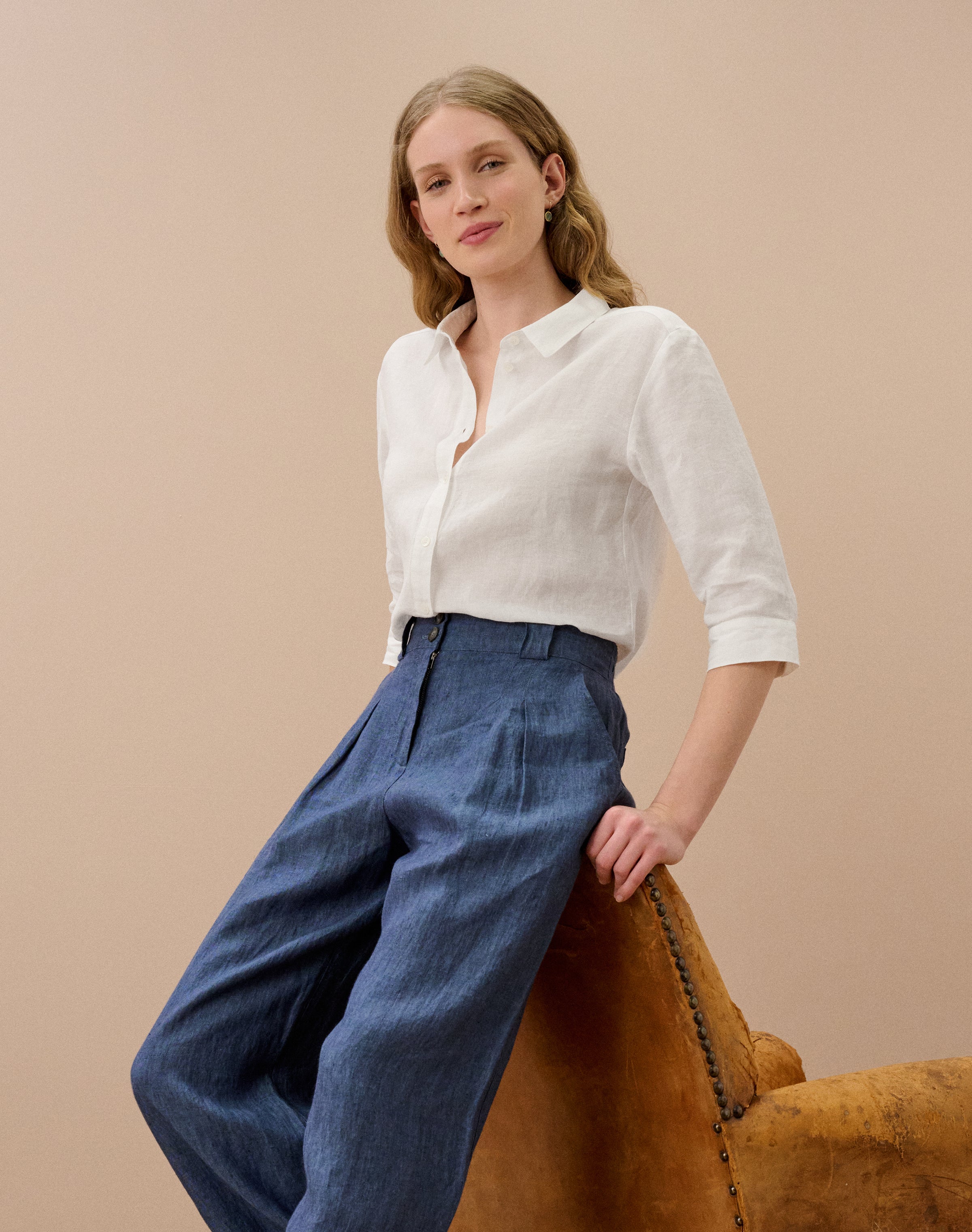 Washed Linen Shirt