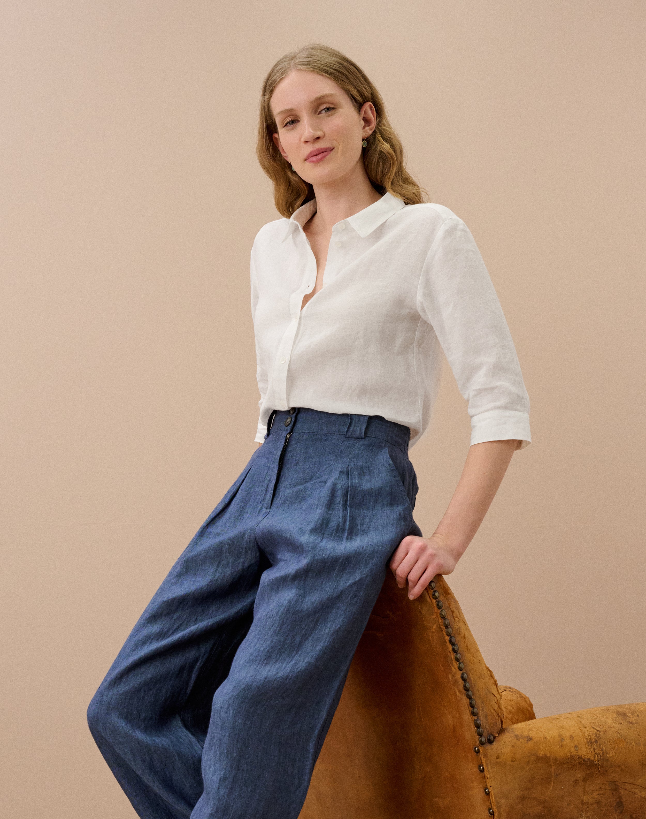 Washed Linen Shirt