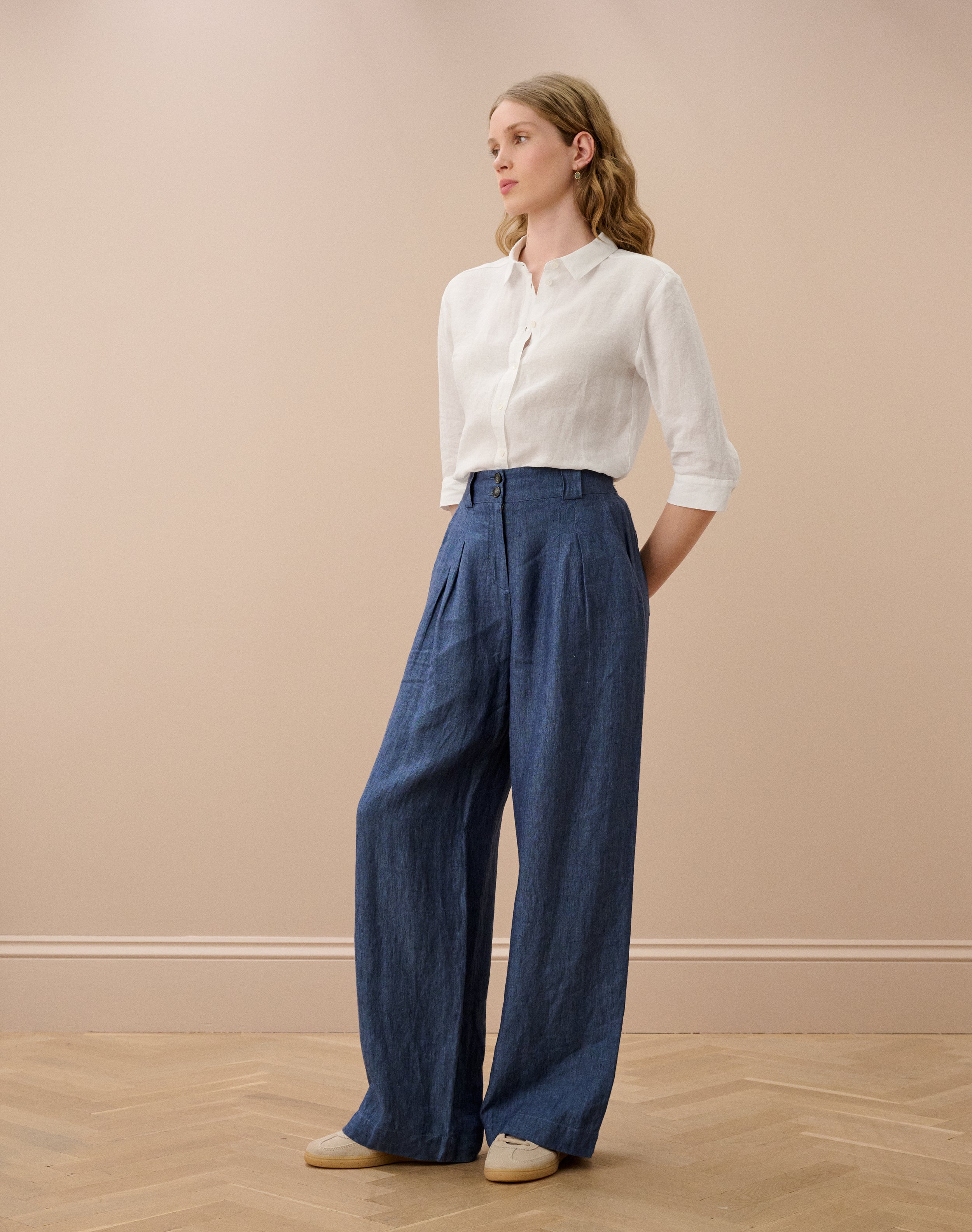 Washed Linen Shirt