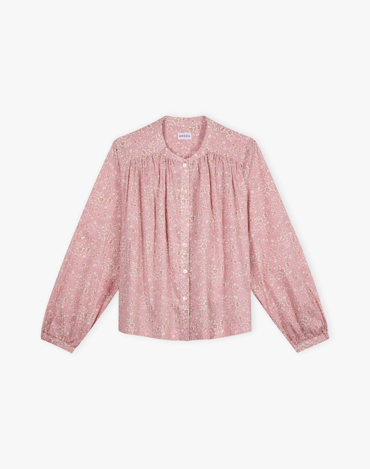 Liberty Print Organic Cotton Smock Shirt