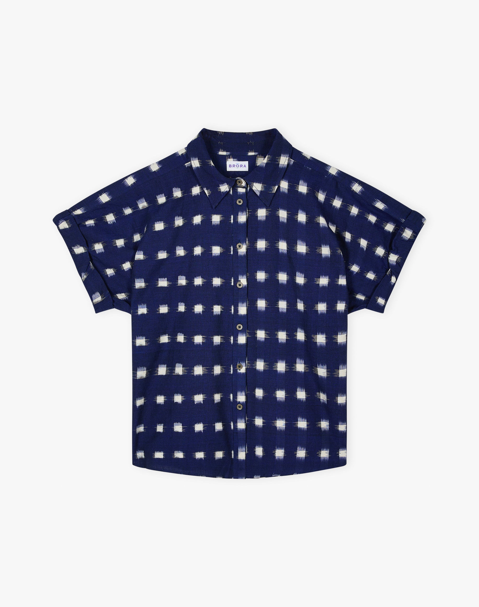 Cotton Ikat Utility Shirt