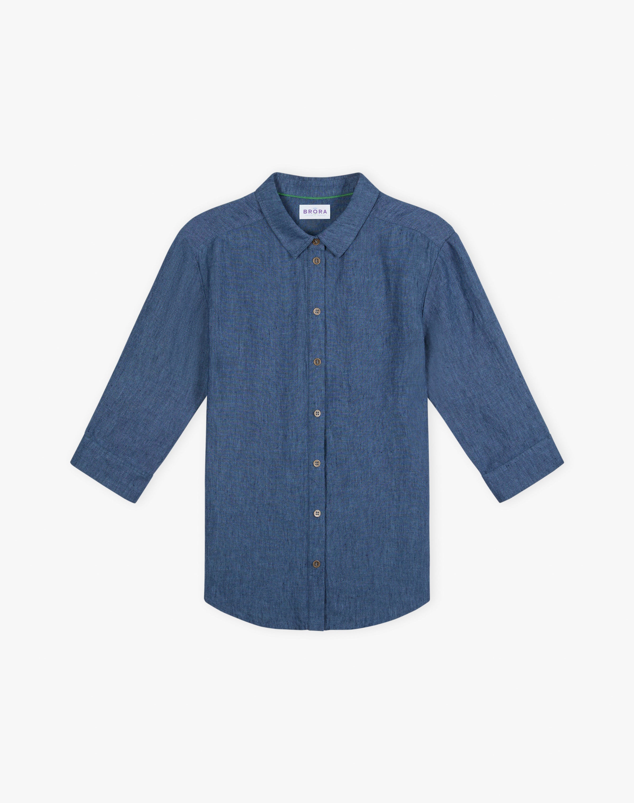 Cross Weave Linen Shirt
