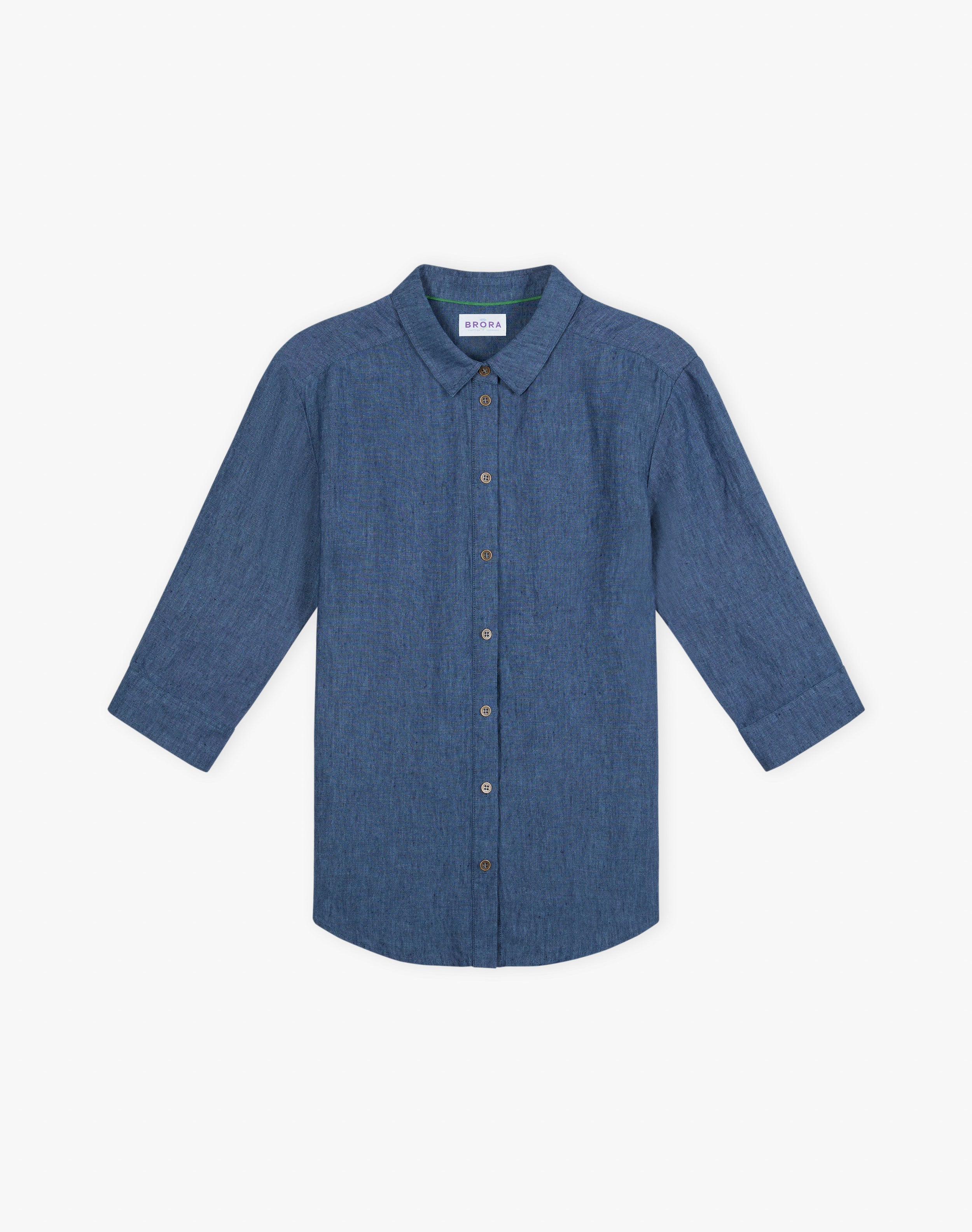 Cross Weave Linen Shirt